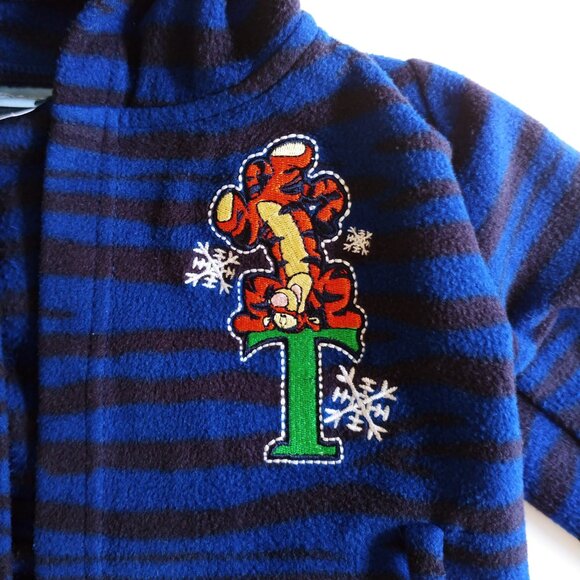 Disney Baby Tigger Fleece Hooded Bathrobe Toddler 18 Months - Picture 4 of 10